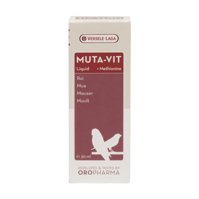 Muta-Vit Liquid Oropharma spécial mue et methionine pour oiseaux