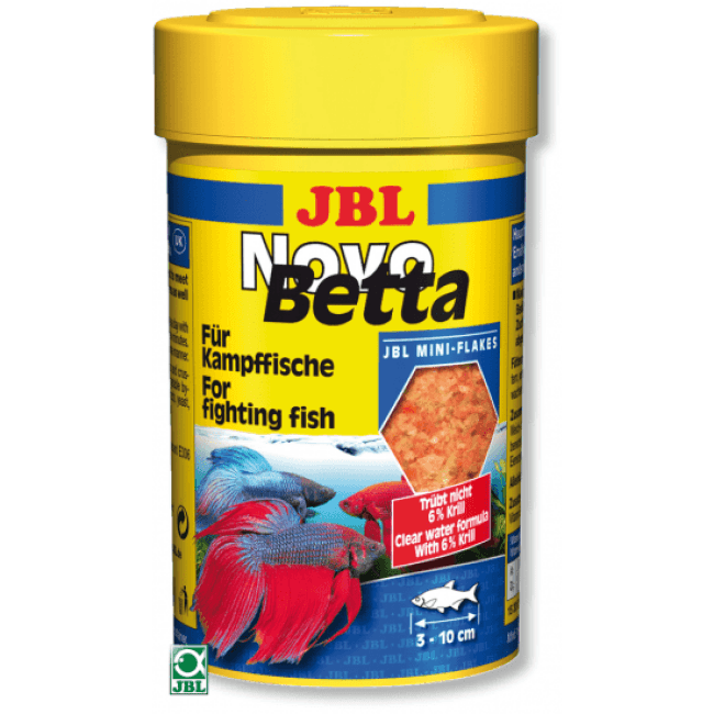 Nourriture en flocons pour poissons betta combattant JBL NovoBetta 100 ml