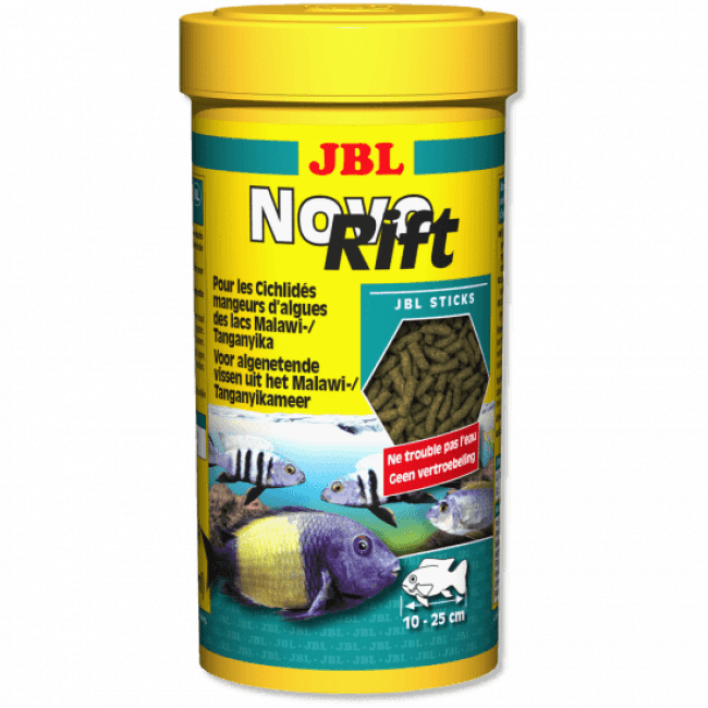 Nourriture pour cichlidés d'Afrique de l'est JBL NovoRift 250 ml
