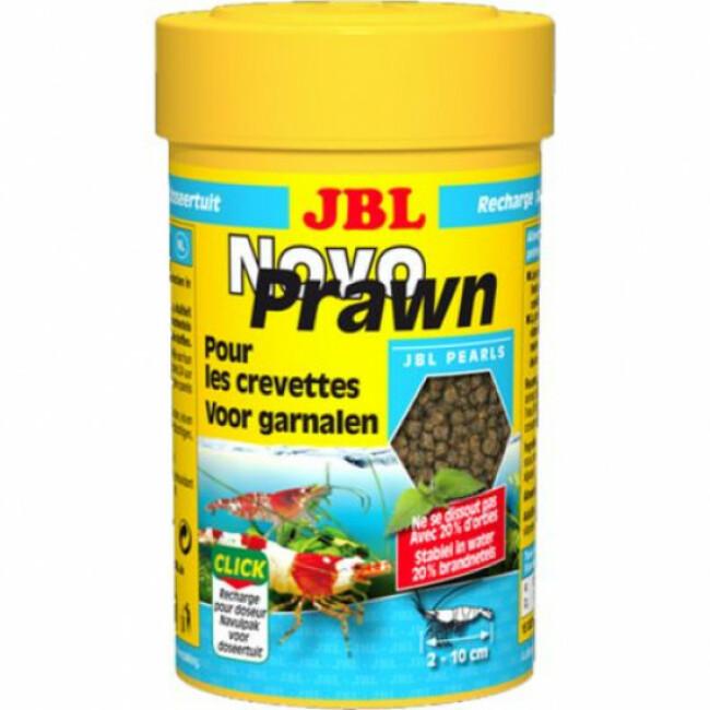 Nourriture pour crevettes d'eau douce JBL NovoPrawn 100 ml