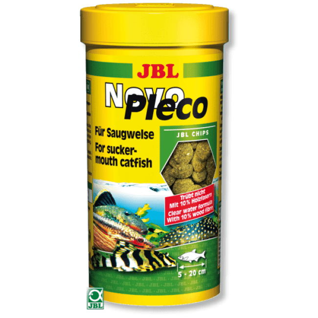 Nourriture pour poissons de fond herbivores JBL Novopleco 100 ml