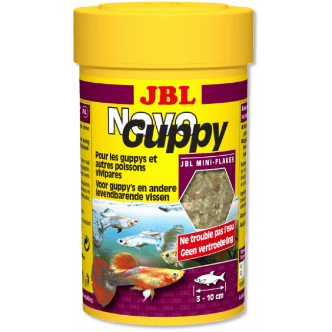 Nourriture pour poissons Guppys JBL Novo Guppy