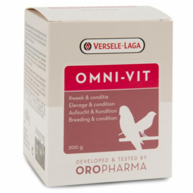 Omni Vit Oropharma en poudre soins pour oiseaux Pot 200 g
