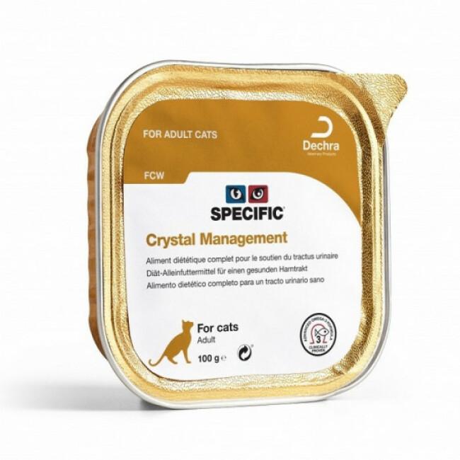 Pâtée Specific pour chats FCW Crystal Management 7 boîtes 100 g