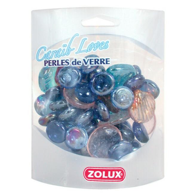 Perles de verre Caraïb Loves Zolux Déco pour aquarium