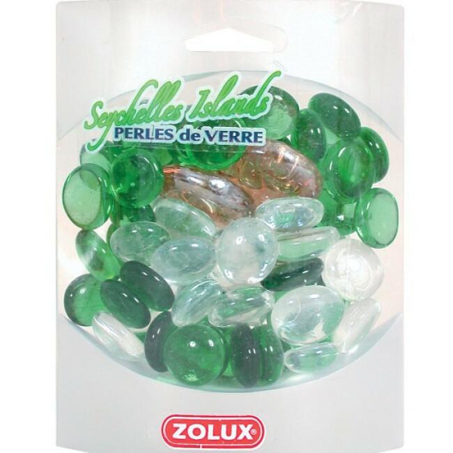Perles de verre Seychelles Island Zolux pour aquarium