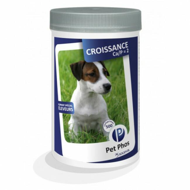 Pet-Phos CA/P=2 Compléments alimentaires Croissance pour chiens