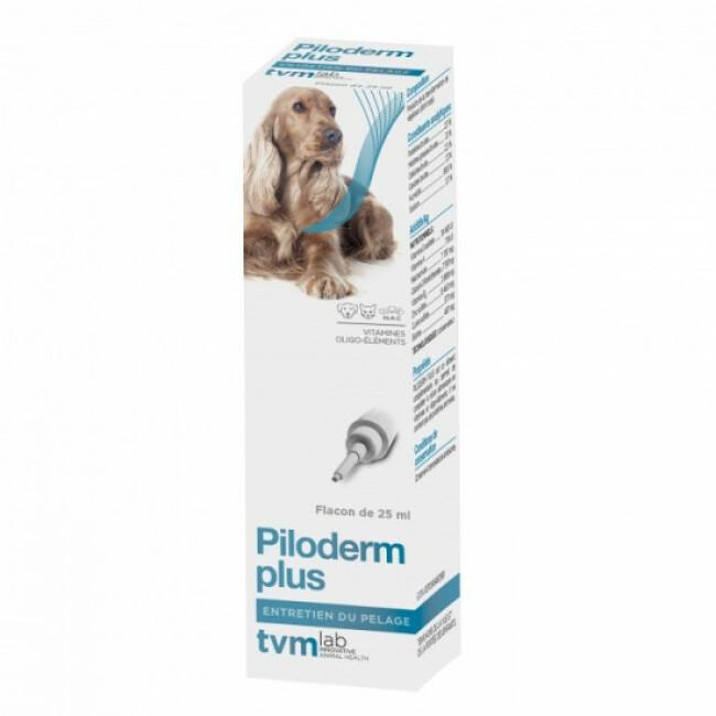 Piloderm Plus TVM complément alimentaire peau et pelage pour chien et chat