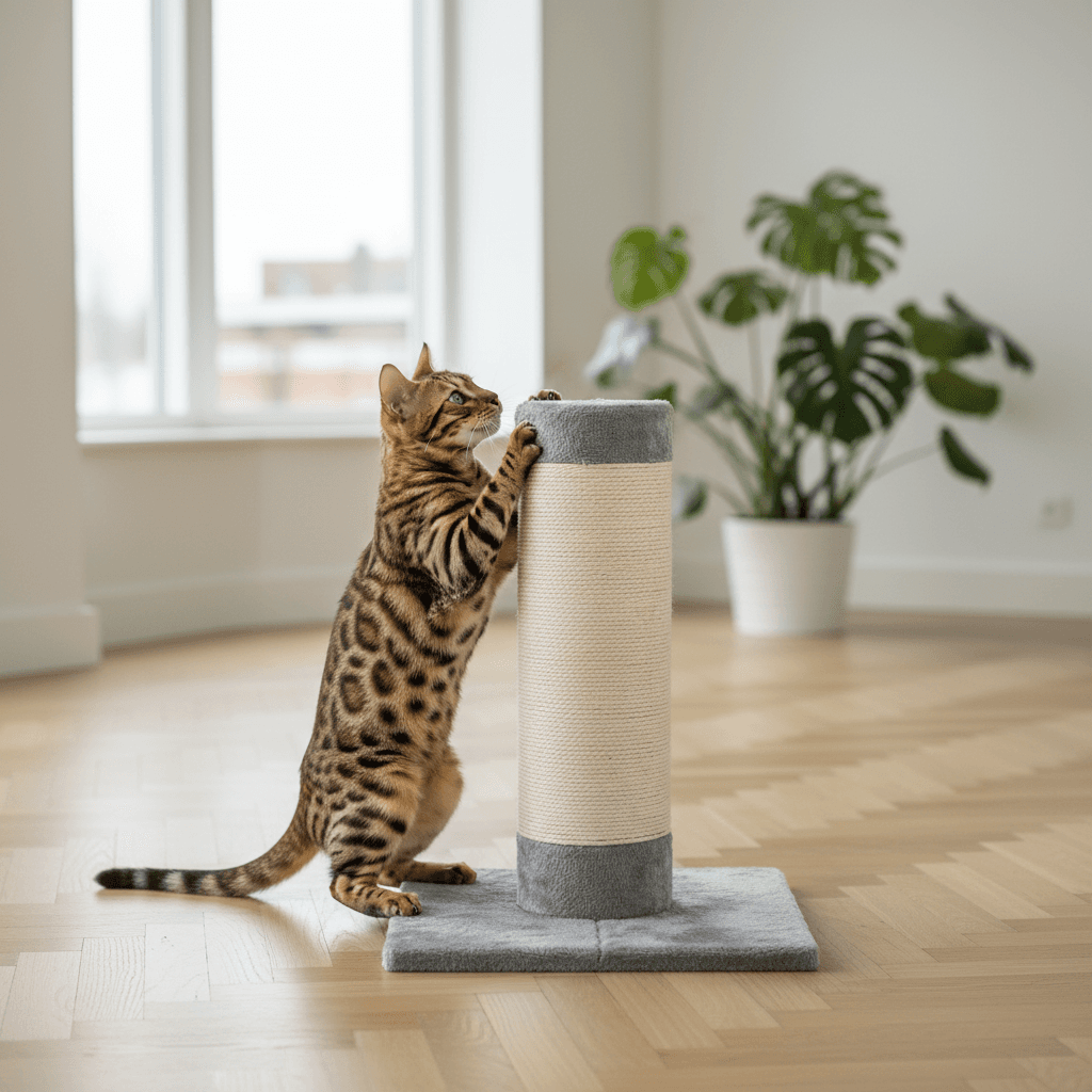 Poteau griffoir Opal Kerbl 80 cm pour chat