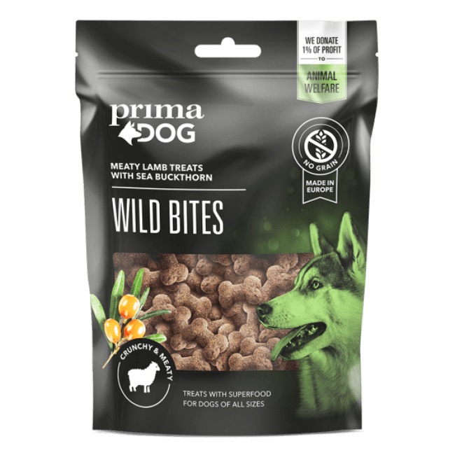 PrimaDog Wild bites snack pour chien