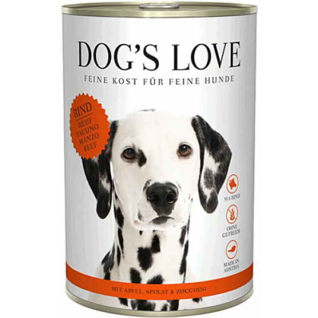 Pâtée au Boeuf Dog's Love pour chien