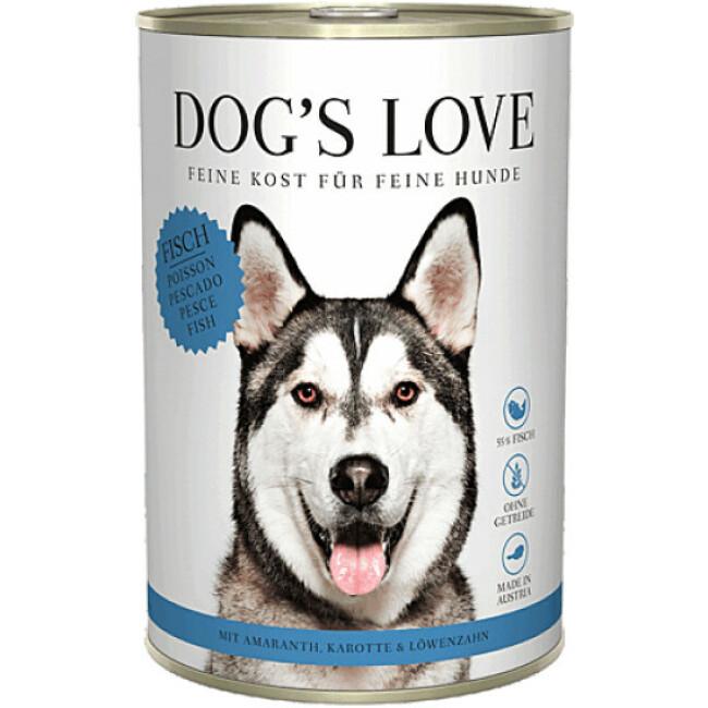 Pâtée au Poisson Dog's Love pour chien