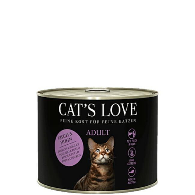 Pâtée en boîte Cat's Love pour chat