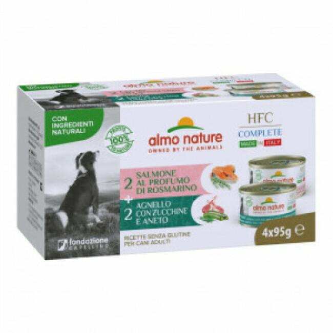 Pâtée pour chien Almo Nature HFC Multipack Complete Made in Italy