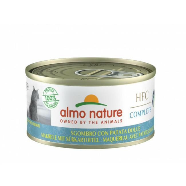 Pâtée sans céréales pour chat Almo Nature HFC Complete Boîte 70 g