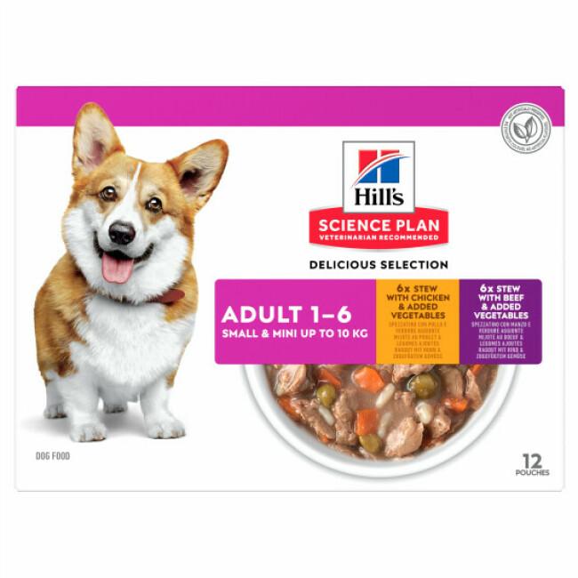 Pâtées mijotées Healthy Cuisine Hill's pour chien adulte