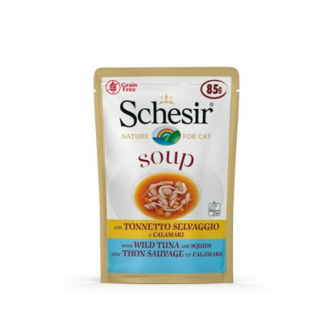 Sachet pour chat Schesir soupe