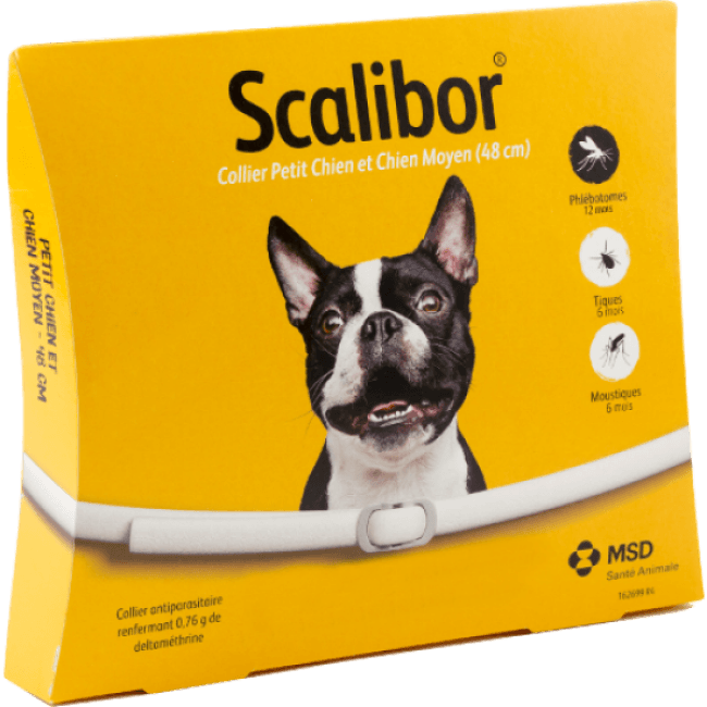 Scalibor collier anti-tiques pour chiens