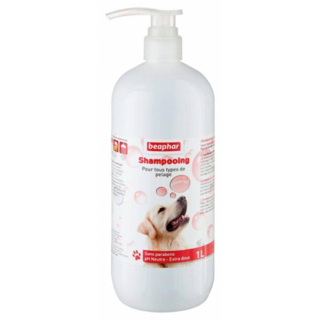 Shampoing doux tous pelages Beaphar pour chien 1 litre