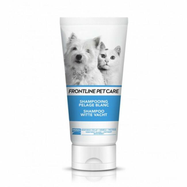 Shampooing pour pelage blanc chien et chat Frontline Pet Care