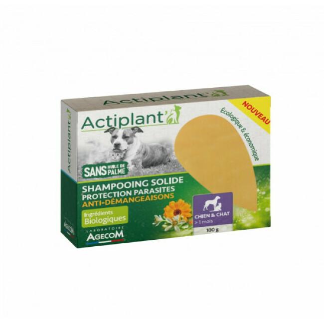 Shampoing solide anti démangeaisons Actiplant chien et chat 100 g