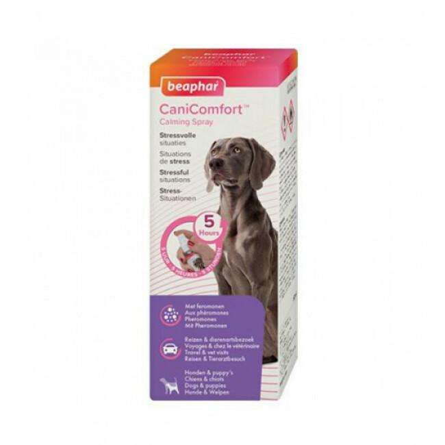 Spray CaniComfort calmant aux phéromones pour chien et chiot