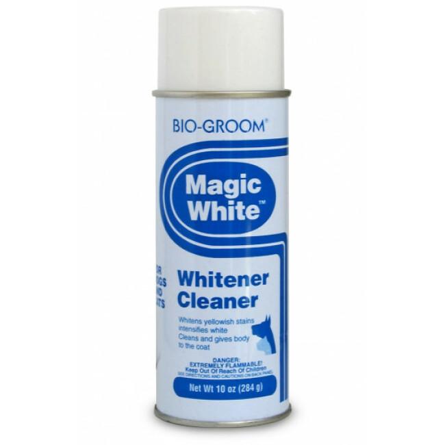 Spray Magic White Bio Groom poudre blanche pour pelage animaux
