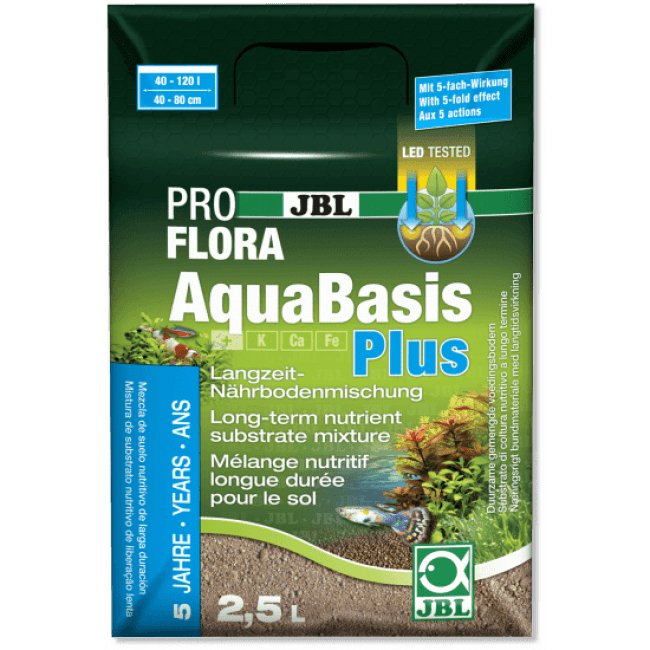 Substrat nourrissant pour aquarium JBL AquaBasis plus