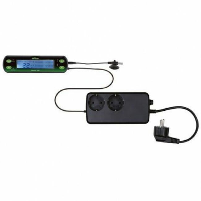 Thermostat digital à deux circuits pour terrarium Reptiland Trixie