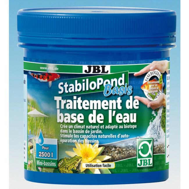 Traitement anti algues pour bassins JBL StabiloPond basis 250 g