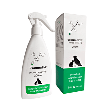TraumaPet Protect Spray : soin naturel antiparasitaire chien et chat
