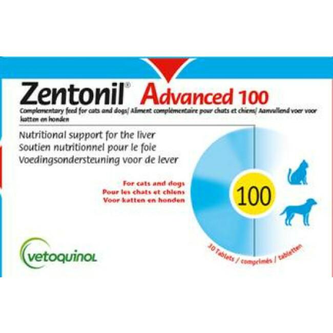 Zentonil Advanced Compléments alimentaires troubles hépatiques pour chats