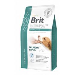 Brit Veterinary Diets Sterilised Grain Free Saumon et Pois pour chien stérilisé