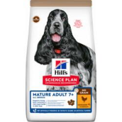 Croquettes No Grain sans céréales Science Plan Hill's pour chien Senior