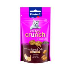 Friandises pour chat snack Crispy Crunch Superfood 60 g