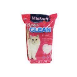 Litière Magic Clean en silice Vitakraft pour chats