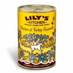 Pâtée pour chien cocotte au poulet et à la dinde Lily's Kitchen