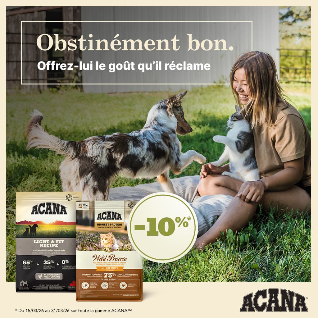 -10% sur toute la marque ACANA