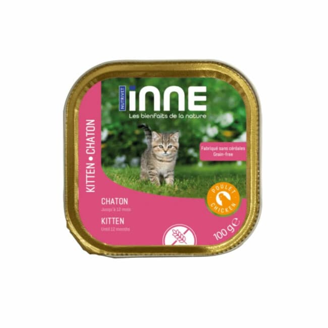 Chaton Rivets Nutrivet Inne : Terrine au poulet pour chaton