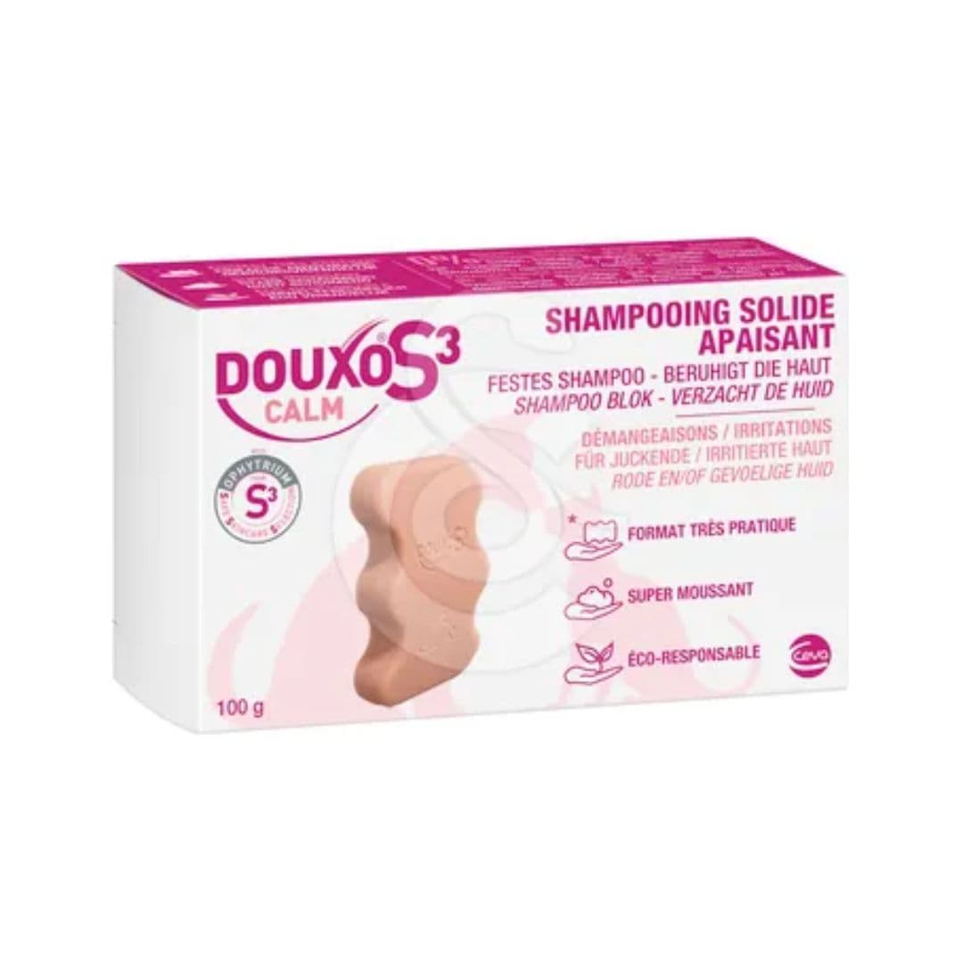Compact Solide Douxo S3 Calm : shampooing compact et solide